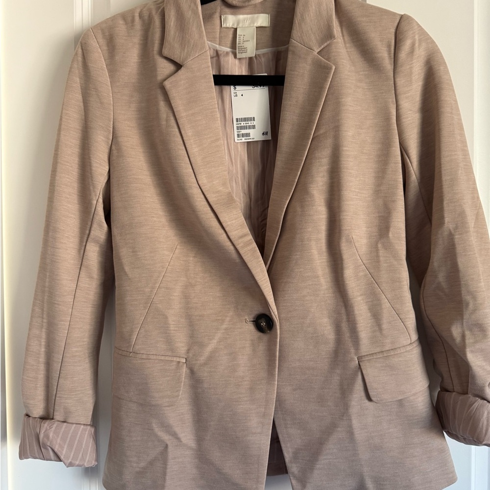 H&M Beige Women's Blazer